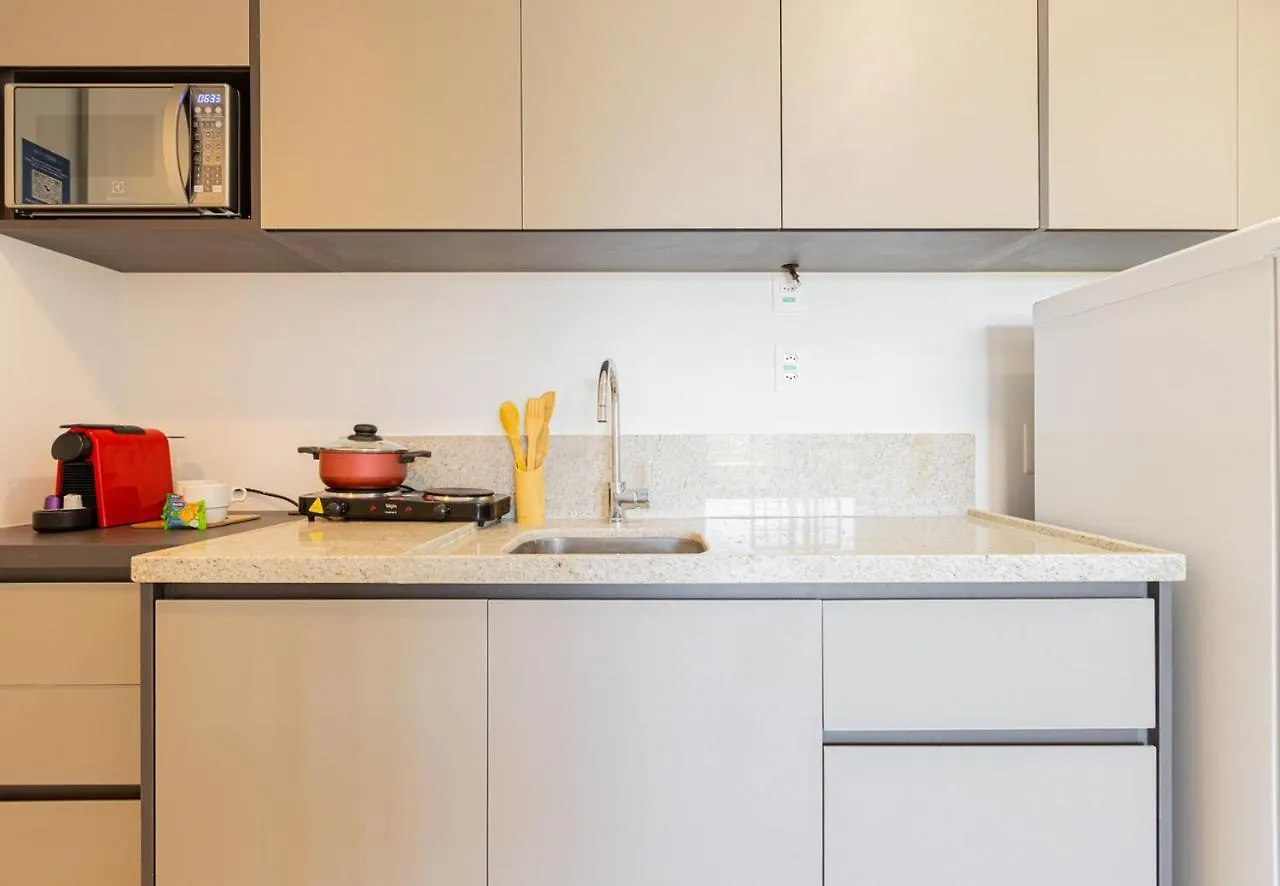 Apartment Easy Star - Lindo Studio No Brooklin Ao Lado Av. Santo Amaro! - Yt01H Sao Paulo Brazil