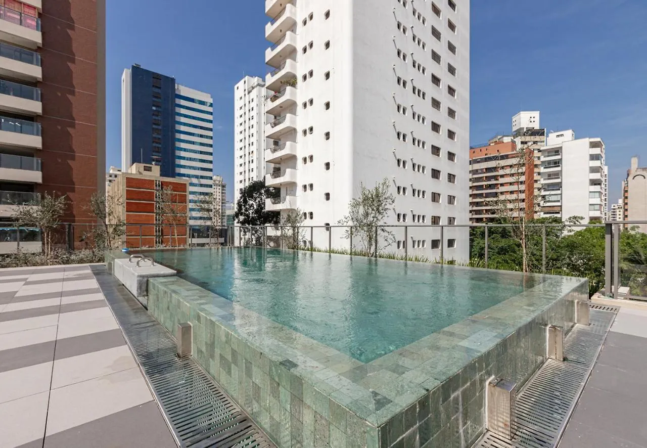 Easy Star - Lindo Studio No Brooklin Ao Lado Av. Santo Amaro! - Yt01H Sao Paulo Apartment