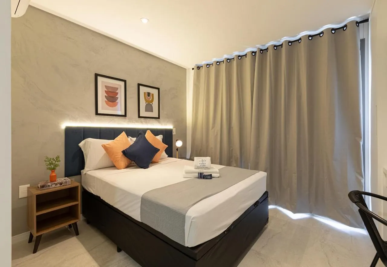 Easy Star - Lindo Studio No Brooklin Ao Lado Av. Santo Amaro! - Yt01H ساو باولو